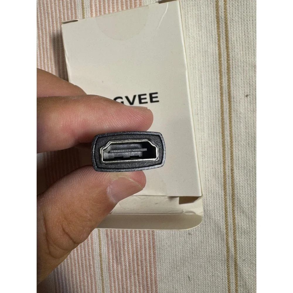 AGVEE DisplayPort to HDMI Adapter 4K 60Hz DP Male to HDMI Female Video Converter